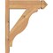 Ekena Millwork Funston Smooth Arts and Crafts Outlooker, Western Red Cedar, 5 1/2"W x 18"D x 22"H OUT06X18X22FST03SWR - alternate 4